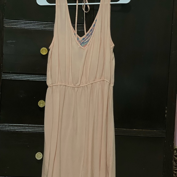 Papaya pink/coral dress - Picture 4 of 7